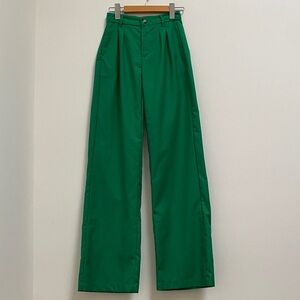 Bershka Green Women's Trousers, 00